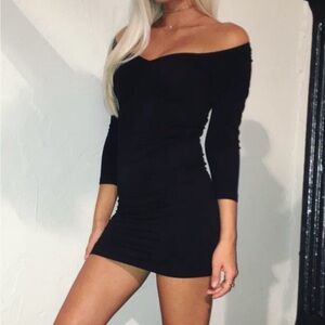 Free People Black Dress